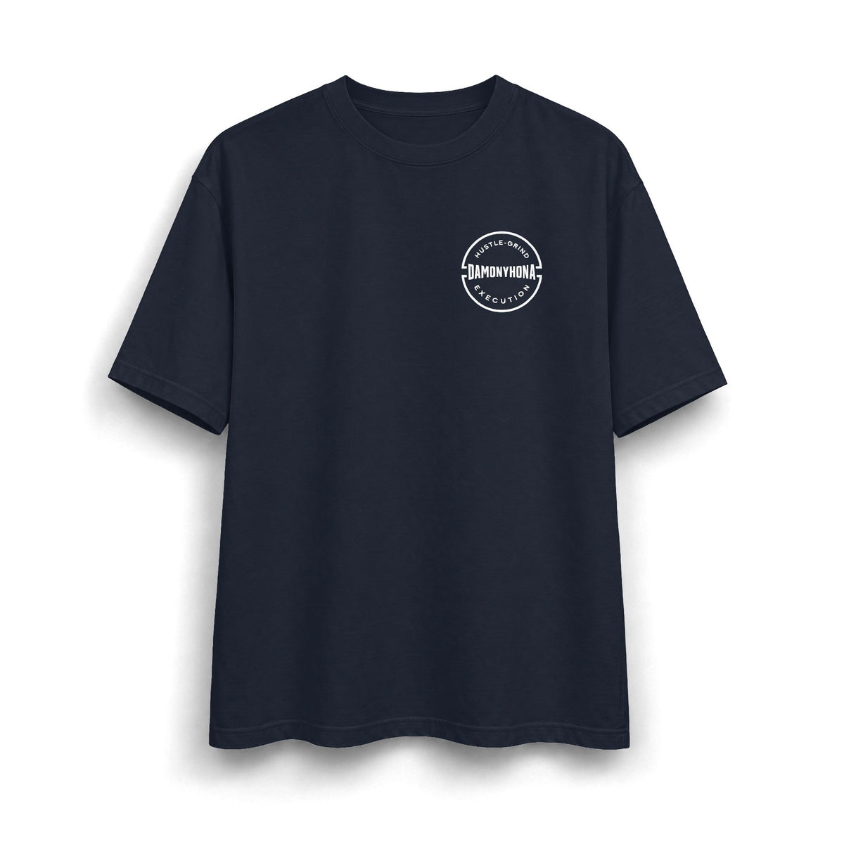 School of Hard Knocks – Blue Edition | Damonyhona Heavyweight Streetwear Tee